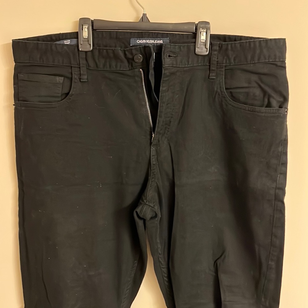 Mens Calvin Klein Straight Fit Jeans 38x34